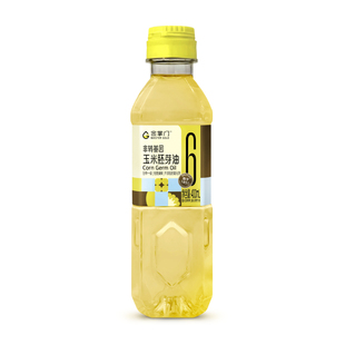 金掌门非转基因压榨一级玉米胚芽油400ml透亮少烟