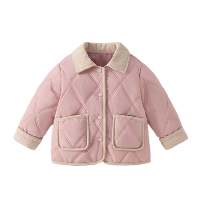 jellybaby儿童外套2026秋季男童上衣宝宝衣服保暖冬装8岁女童棉服