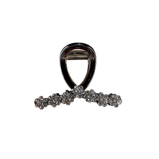 子墨轻奢优雅高级感鲨鱼夹2024新款抓夹中号发量少盘发后脑勺发夹