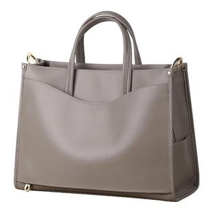 真皮大包托特包单肩斜挎上班通勤高级女式2026新款大容量手提包包