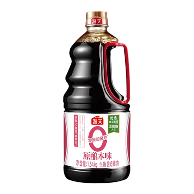 海天零添加酱油原酿本味