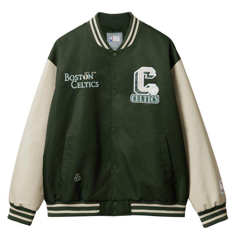 杰克琼斯NBA凯尔特人男棒球服