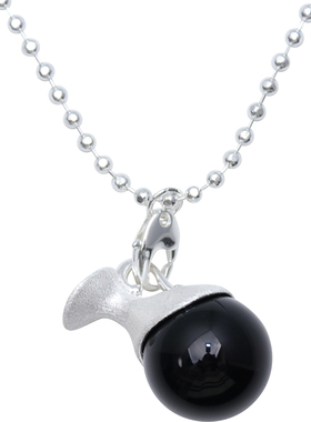 方糖家黑玛瑙拉丝酒壶长款项链