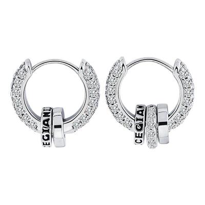 MEDMHEROS925银满钻耳环