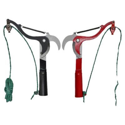 伸缩高枝剪带绳子摘果器高空剪刀