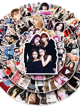 102张blackpink金智秀jennie贴纸