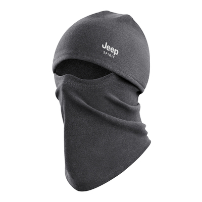 JEEPSPIRIT吉普帽子围巾一体男