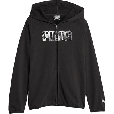 Puma/彪马正品ACTIVE SPORTS儿童运动休闲连帽外套676291-01