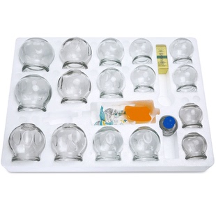 拔火罐玻璃家用套拔罐器酒精空气罐疗器打火扒拔套装罐子中医专用