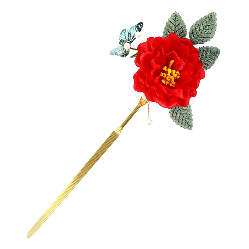 中国风盘发簪子新中式绝美发簪