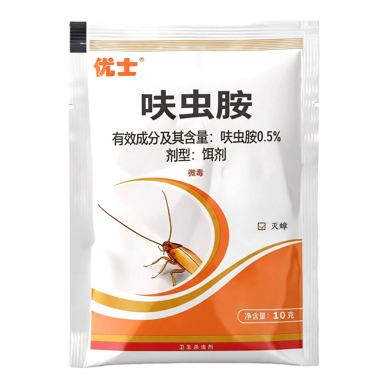 优士0.5%呋虫胺家用室内蟑螂饵剂