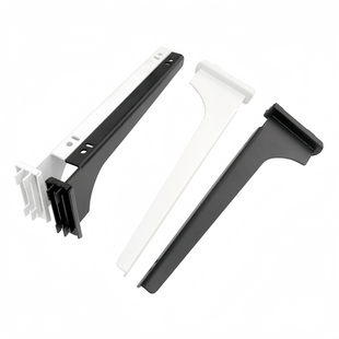 AA柱玻璃木板层板托八百库书架储藏室收纳金属可调节架玄关定制