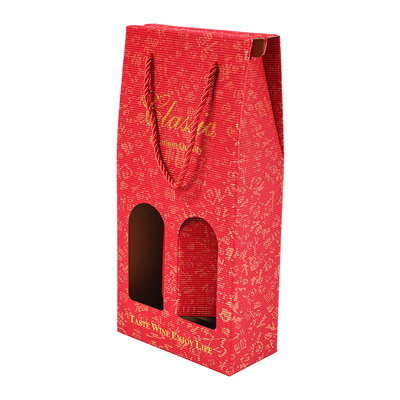 红酒包装礼盒子包装盒高档礼品盒定制手提袋子单双支葡萄酒盒纸盒