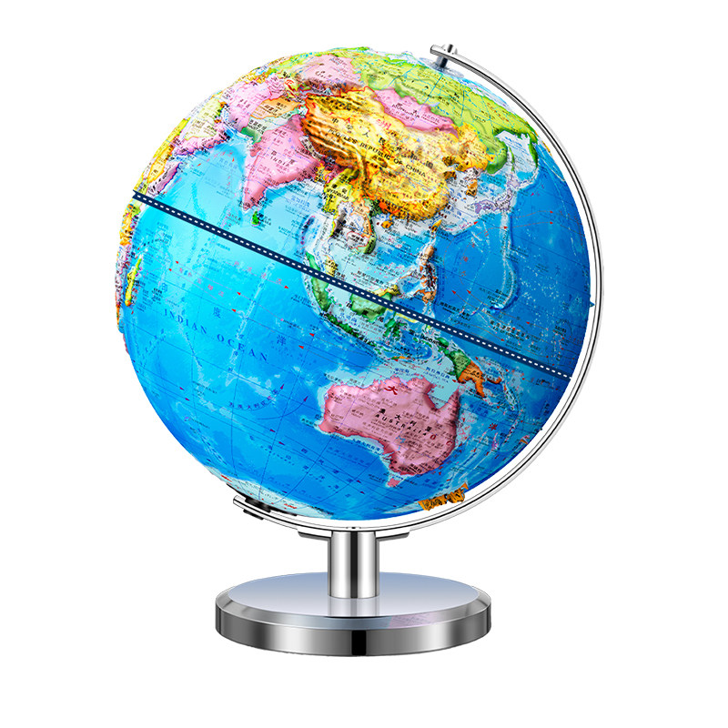 地球仪正版学生用小学生初中生专用3d立体悬浮凹凸儿童启蒙智能ar摆件2026新款特大号官方旗舰男孩生日礼物