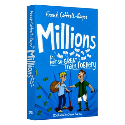 百万小富翁 Millions 英文原版书 百万小宝贝 8-12岁儿童冒险小说 CILIP卡内基奖章 进口原版英语书籍 Frank Cottrell Boyce