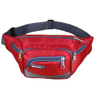 生意腰包女时尚防水布运动大容量男钱包健身包胸包多层单肩多功能