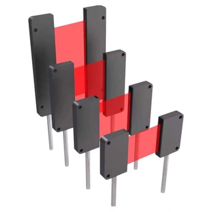 金属矩阵光纤传感器对射光电开关落料计数红外线光栅光幕抗干扰