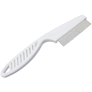 宠物猫咪除跳蚤虱子密齿梳去浮毛梳猫掉毛清理器宠物用品除蚤面梳