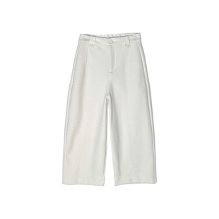 长期主义！~小个子羊毛八分阔腿裤女秋冬新款毛呢慵懒宽松休闲裤