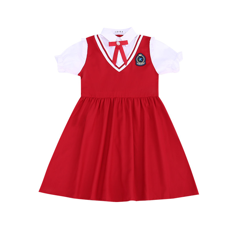 幼儿园园服毕业照英伦风班服表演六一儿童诗歌朗诵大合唱演出服夏