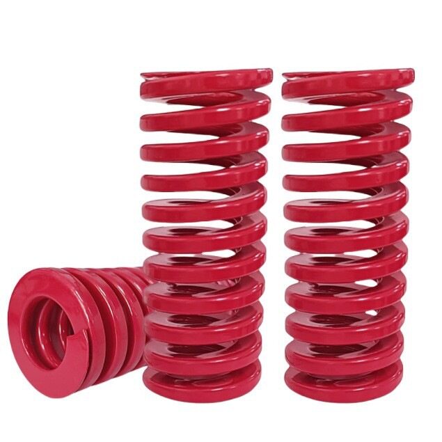 SWM6/8/10/12/14/16/18/-15-20-25-30-35矩形弹簧中载荷弹簧 红色
