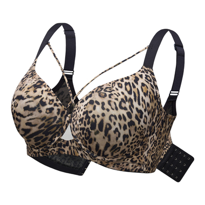 豹纹性感大胸纯欲甜酷内搭