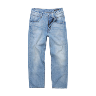 ABLE JEANS【宽松直筒裤】新款春夏男宽松舒适美式工装牛仔裤