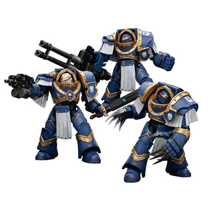 铁骑终结者小队 JOYTOY暗源战锤40K极限战士可动人偶机甲模型玩具