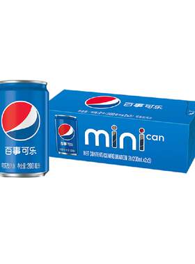 百事可乐迷你罐碳酸饮料