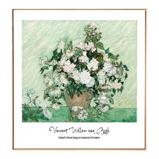 客厅卧室装饰画床头画梵高莫奈风景名画2025新款壁画油画餐厅挂画