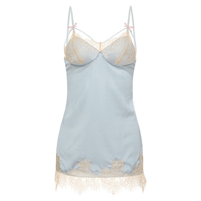 「LA」金屋藏娇丨边界系列*性感镂空蕾丝吊带睡裙女露背网纱睡衣