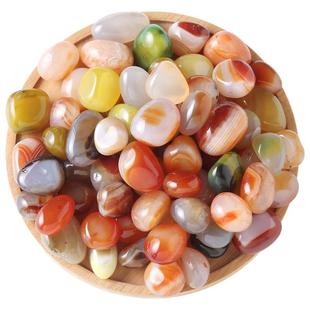 南京雨花石原石天然鹅卵石花盆多肉铺面鱼缸五彩色小石头石子碎石