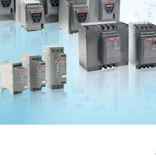 议价全新ABB软起动器PSR3/6/9/12/16/25/30-600-11控制电压;24V A