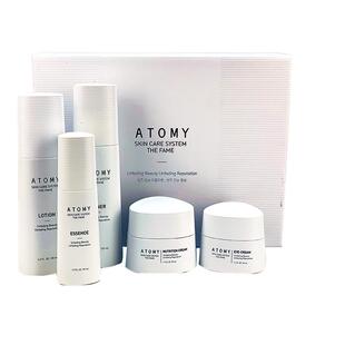 atomy艾多美菲颜水润五5件套护肤套装化妆水乳液精华液眼霜面霜