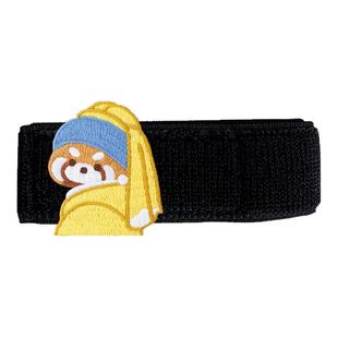 公路车骑行束裤带可爱自行车卡通束脚绑腿带山地车绑裤脚弹力绑带