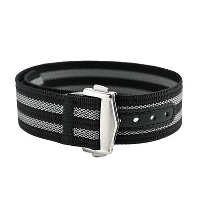 适配swatch欧米茄联名尼龙手表带