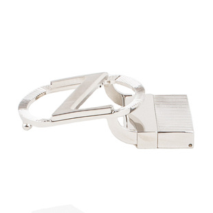 35mm高档皮带扣男扣头纯铜字母Z腰带头椭圆Z字旋转夹扣裤带扣单卖