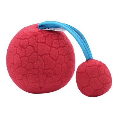 jollybaby婴儿视觉训练黑白红球0-3个月1岁宝宝响铃益智手抓布球