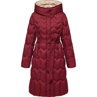 EP YAYING雅莹女装 松花江白鹅绒长款羽绒服 商场同款 Y213A