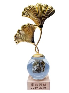 银杏长寿叶书房客厅茶几电视柜