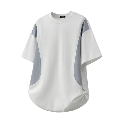 it：fivecm拼接设计短袖T恤男款