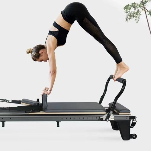 普拉提全轨道核心床合金小黑床铝合金折叠床铝合金床普拉提核心床