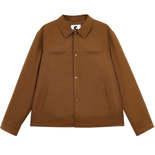 杰克琼斯outlets冬简约纯色百搭时尚翻领薄款羽绒夹克外套男装