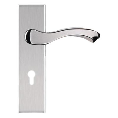 卧室不锈钢180mm实木门房间锁体