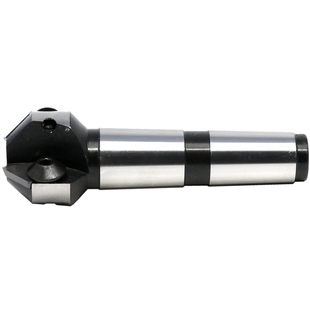 锥柄合金倒角刀锪钻机夹换刀片45度°器莫氏4号柄包邮可转位铣刀