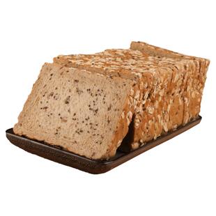 0脂肪全麦面包无糖精整箱粗粮黑纯代餐饱腹食品减低脂早餐吐司片