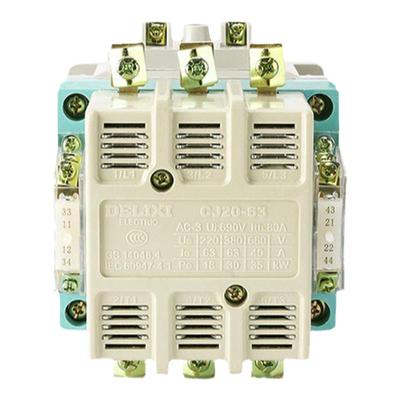 三相交流接触器德力西