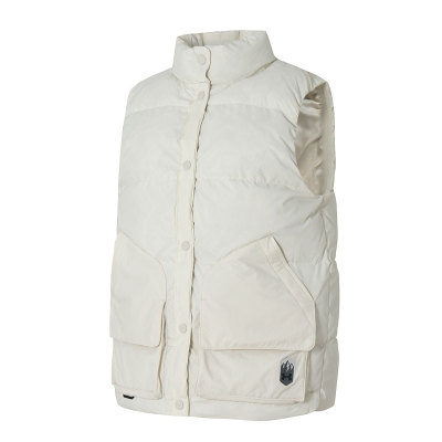 【自营】UA安德玛羽绒马甲女装新款立领运动服保暖宽松休闲外套