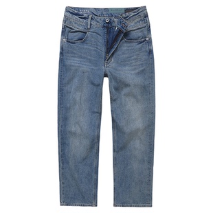 ABLE JEANS【宽松直筒裤】男士美式复古工装宽松阔腿直筒牛仔裤