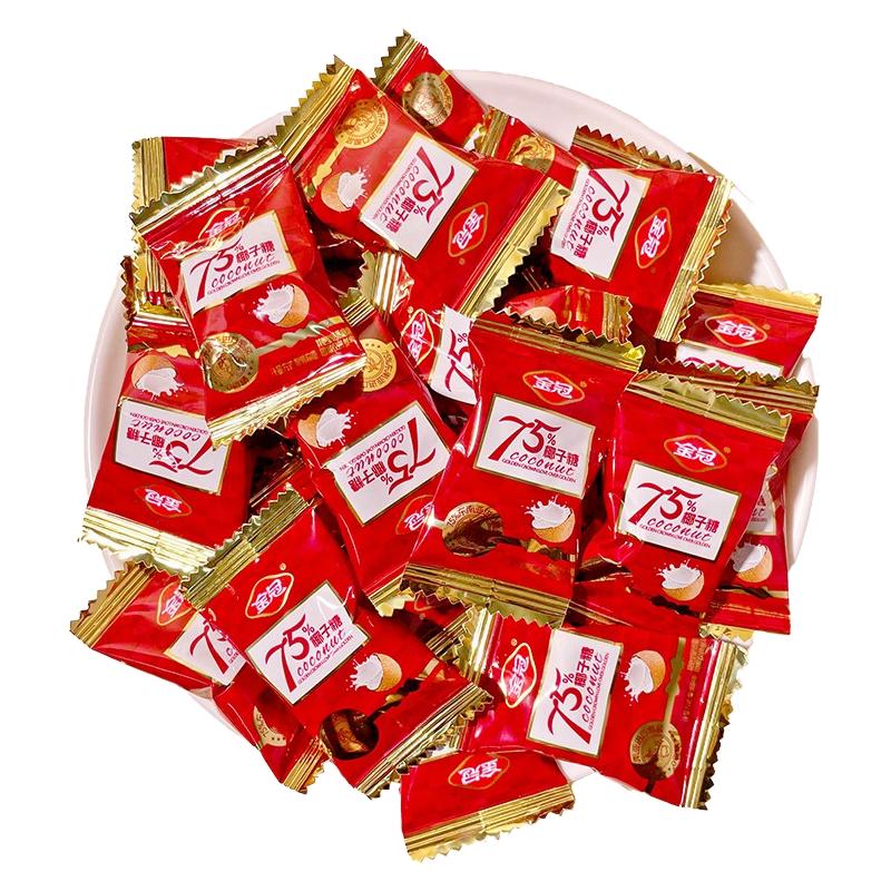 金冠75%特浓椰子糖硬糖